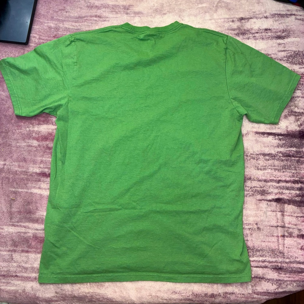 'Stussy' Made in USA Forest Green T-Shirt - Medium